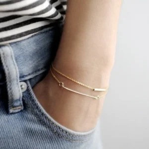Minimalist Gold Bracelet