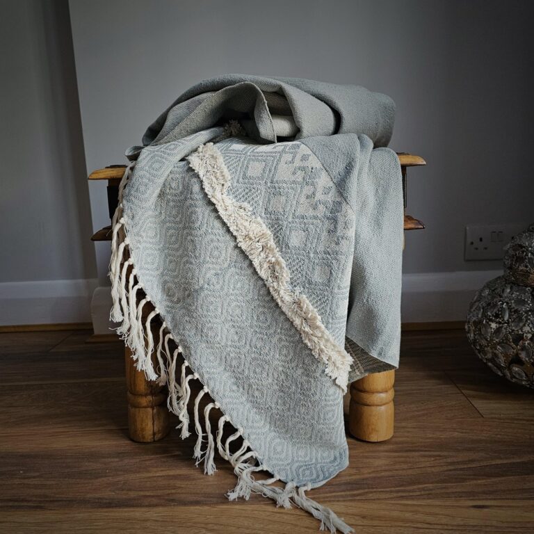 Handwoven Throw Blanket
